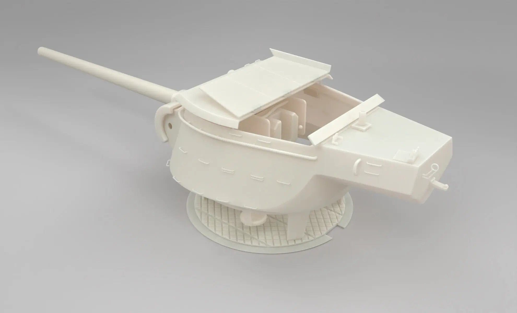1/6 M36 Jackson American Tank Turret Set- distefan 3d print
