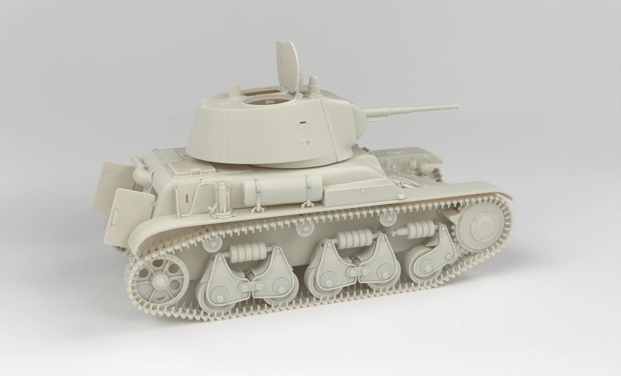 1/6 Renault R-35 with T-26 turret Set 3dspro