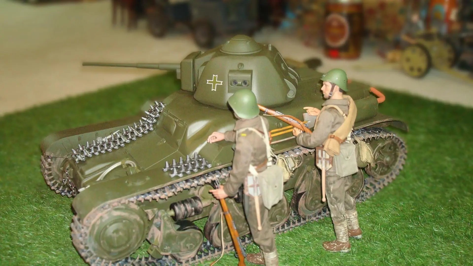 1/6 Renault R-35 with T-26 turret Set - distefan 3d print