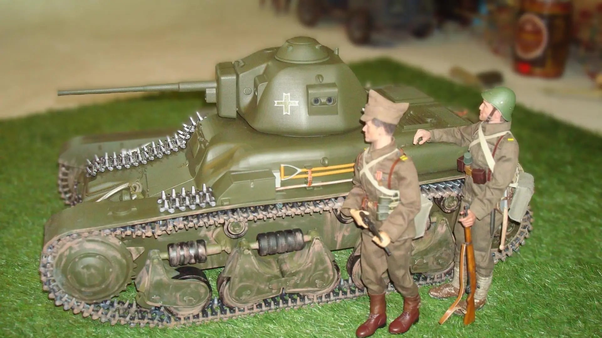 1/6 Renault R-35 with T-26 turret Set - distefan 3d print