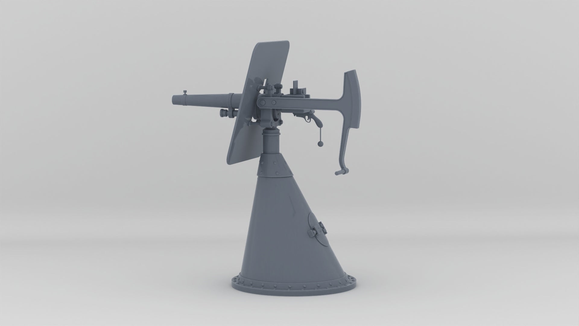 1/6 Russian 37mm Hotchkiss Gun Set - distefan 3d print