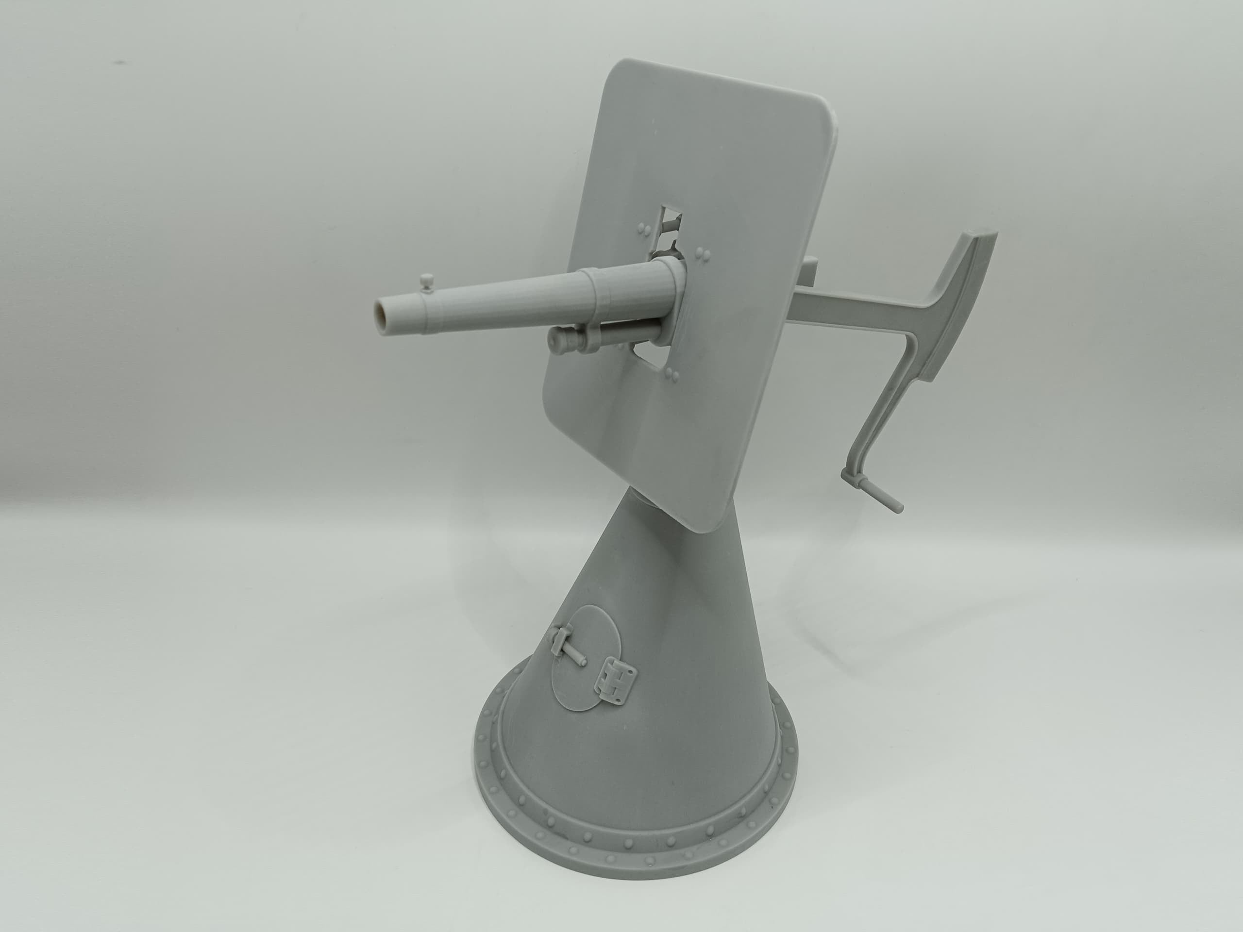 1/6 Russian 37mm Hotchkiss Gun Set - distefan 3d print