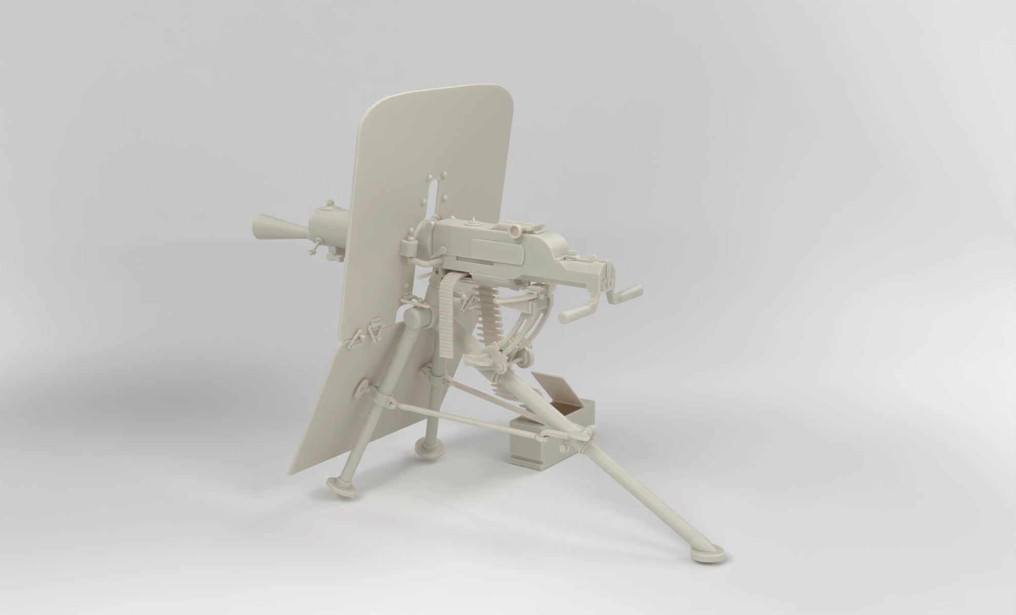 1/6 Schwarzlose MG 07-12 Set 3dspro