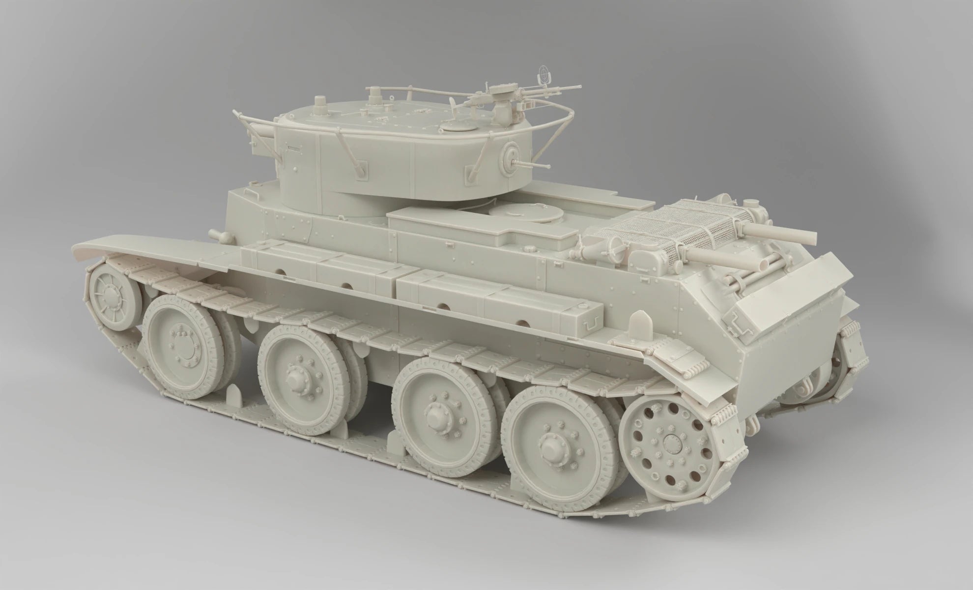 1/6 Soviet BT-7 Tank Tracks Set 3dspro