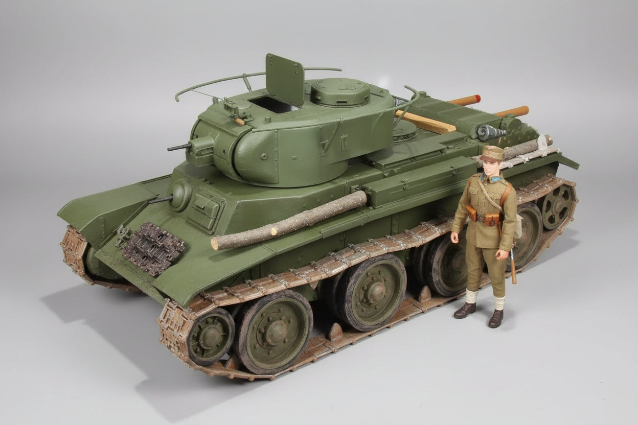 1/6 Soviet BT-7 Tank Tracks Set 3dspro
