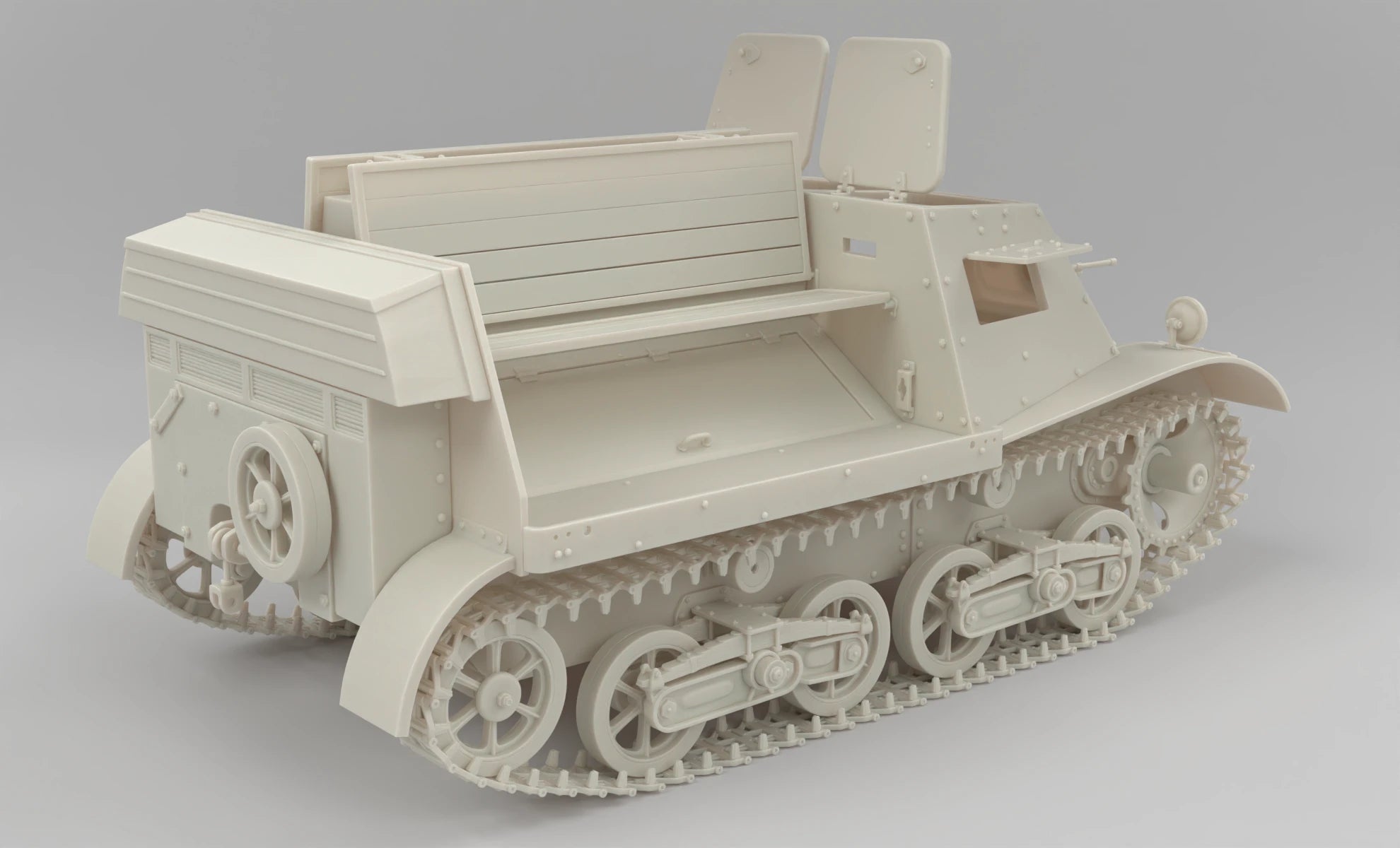 1/6 Soviet T-20 Kosmomolets Set 3dspro