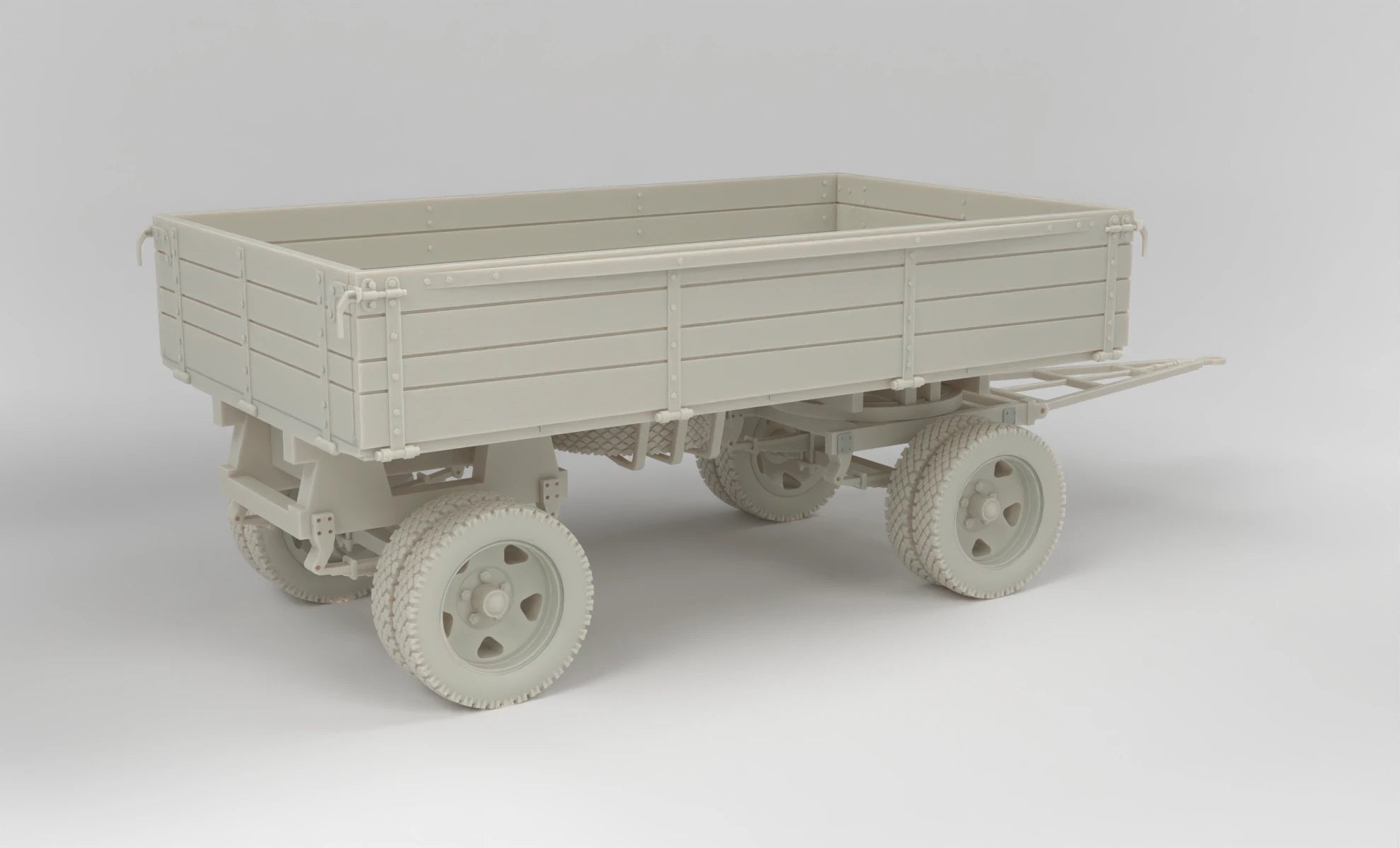 1/6 Soviet WWII 2-AP-2 Trailer Set 3dspro