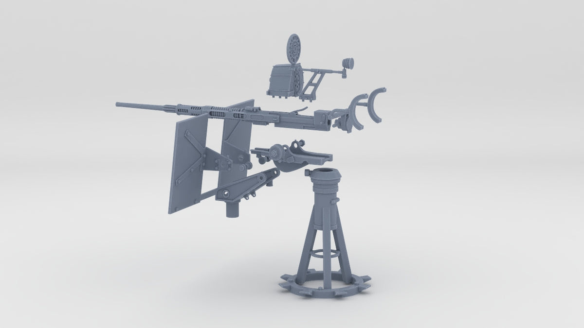 1/6 USN 20mm Single Oerlikon Mk10 w/ Shield Kit - distefan 3d print