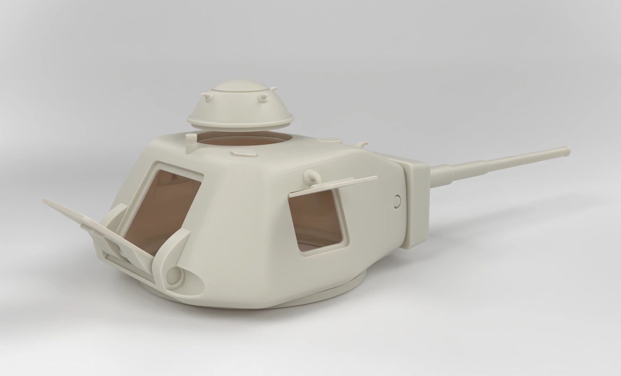 1/6 Vanatorul de Care R-35 Turret Set 3dspro