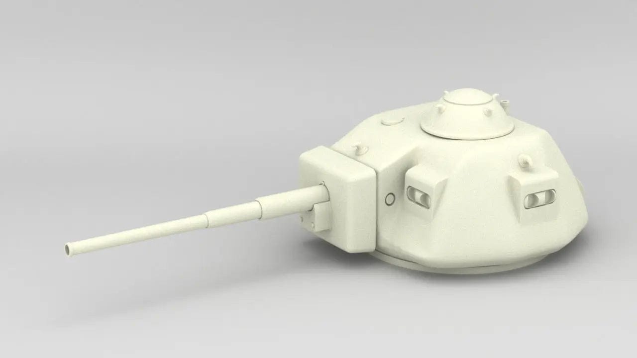 1/6 Vanatorul de Care R-35 Turret Set - distefan 3d print