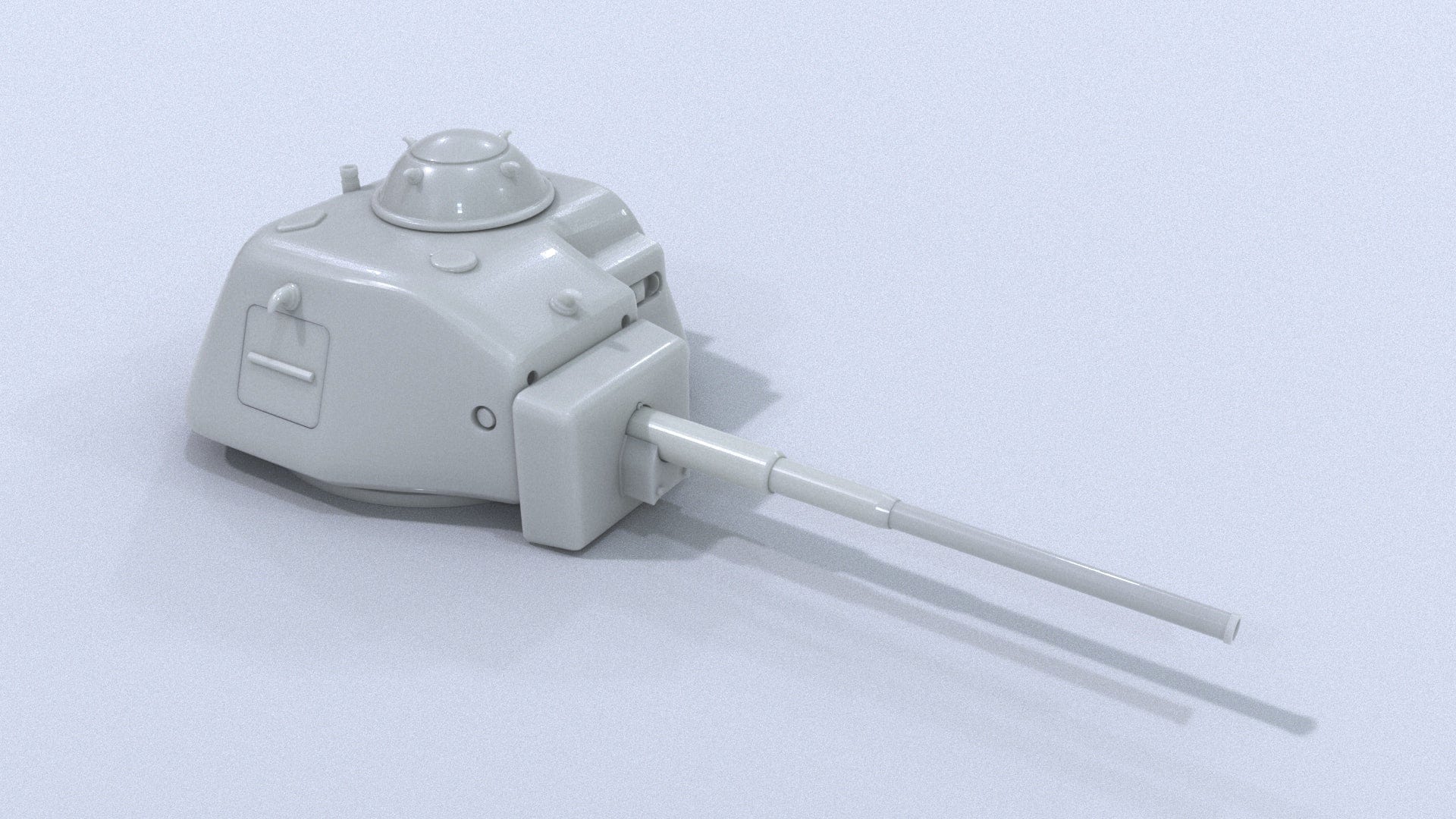 1/6 Vanatorul de Care Turret (SLS or Resin) - Distefan 3D Print | Rare Romanian Armor