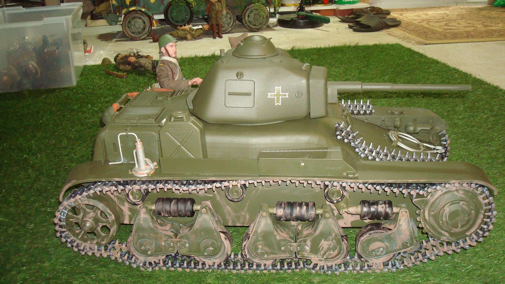 1/6 Vanatorul de Care Turret (SLS or Resin) - Distefan 3D Print | Rare Romanian Armor