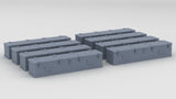 1/60 DKM 20mm Ammo Locker Set (8pcs)