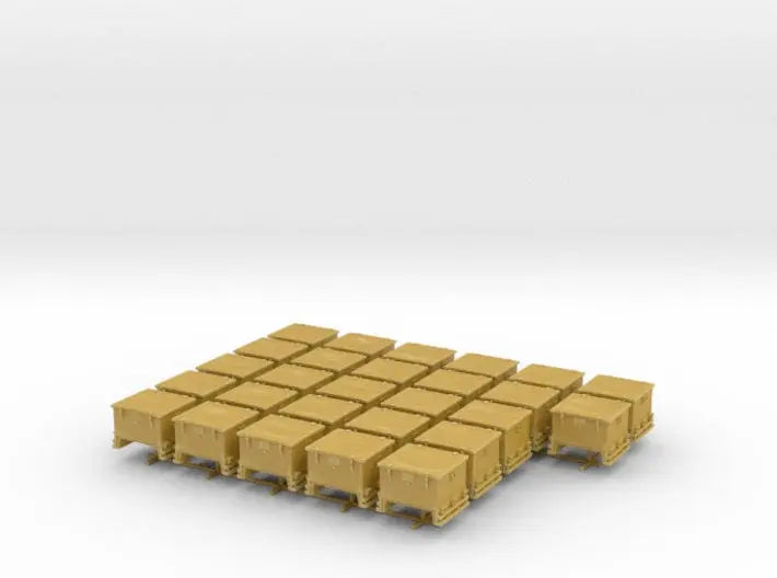 1/60 DKM 3.7cm storage box set 27pcs 3d printed