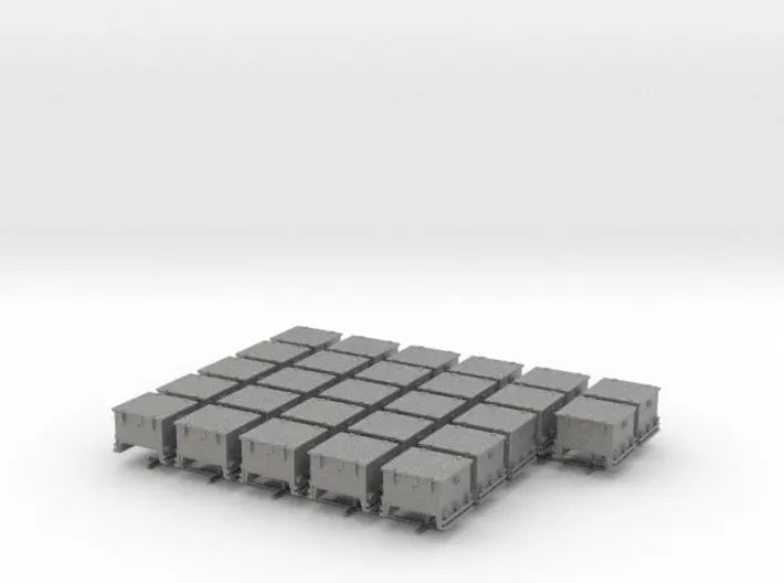 1/60 DKM 3.7cm storage box set 27pcs 3d printed