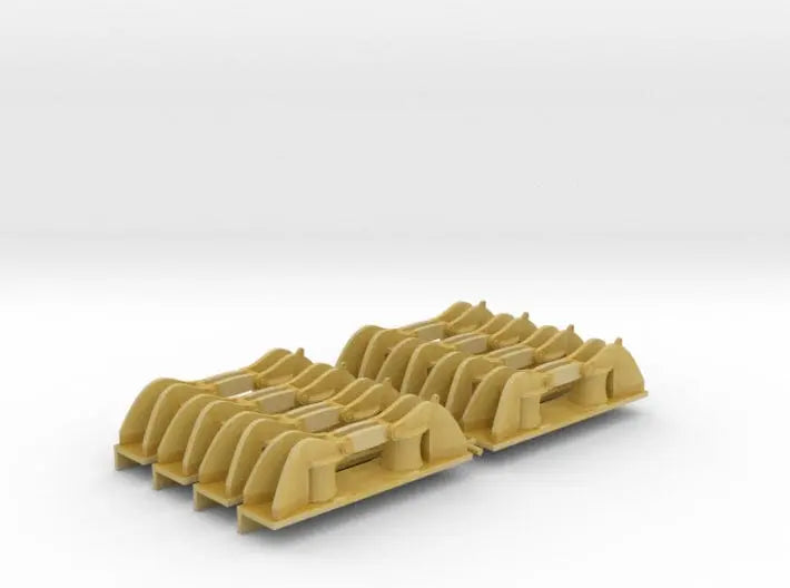 1/60 DKM big roller fairlead set 8pcs - distefan 3d print