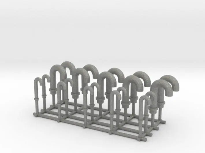 1/72 DKM Vent Tubes Set 20pcs 3d printed