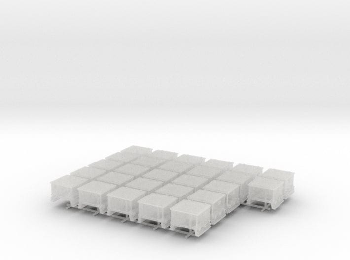 1/60 DKM 3.7cm storage box set 27pcs 3d printed