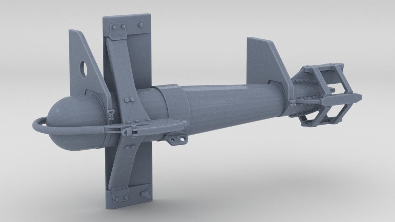 1/60 DKM Paravane Starboard - distefan 3d print