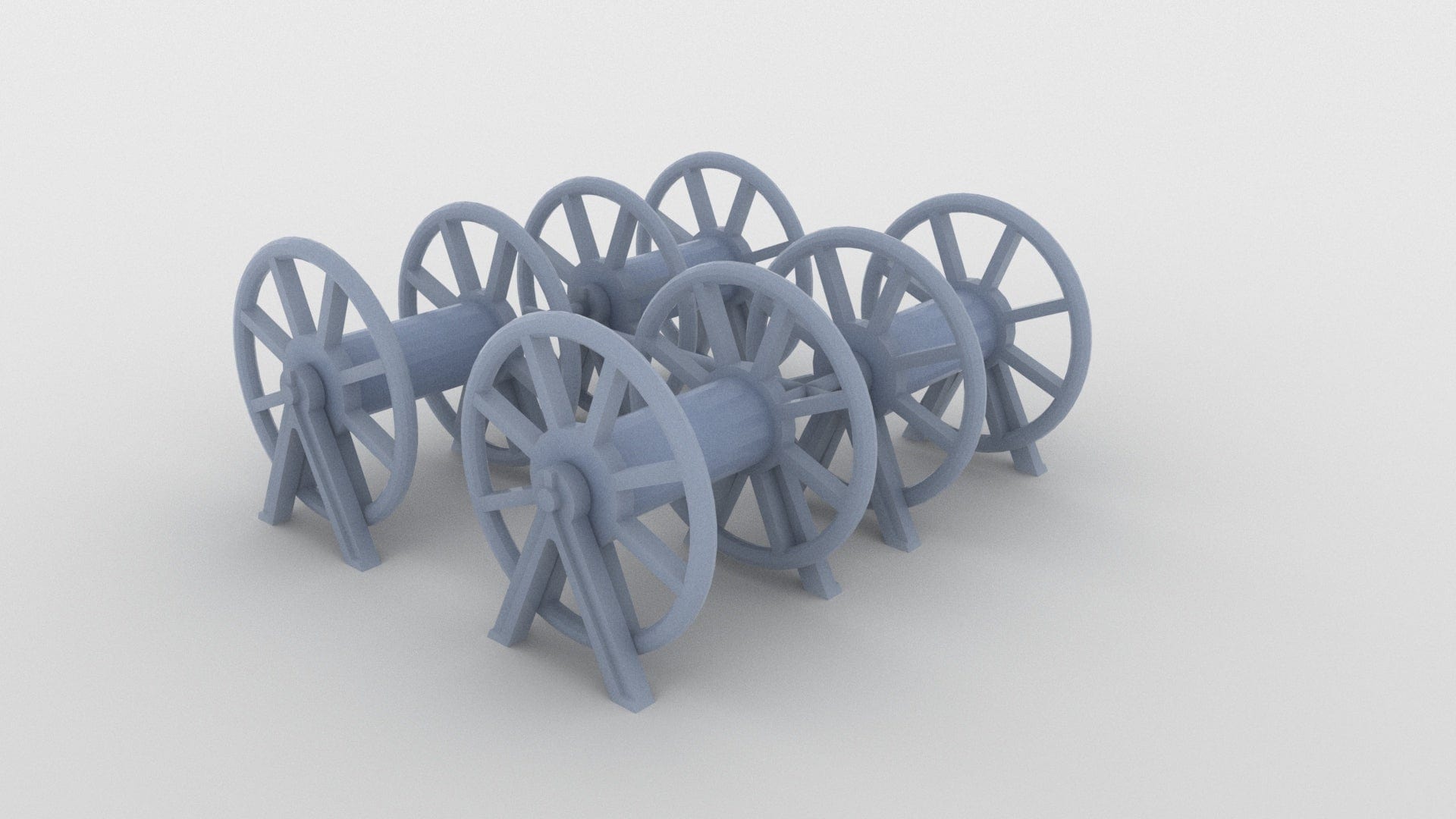 1/60 DKM Rope Barrels (Resin, Clear, Tan) - Distefan 3D Print | Enhance Your Ship Model