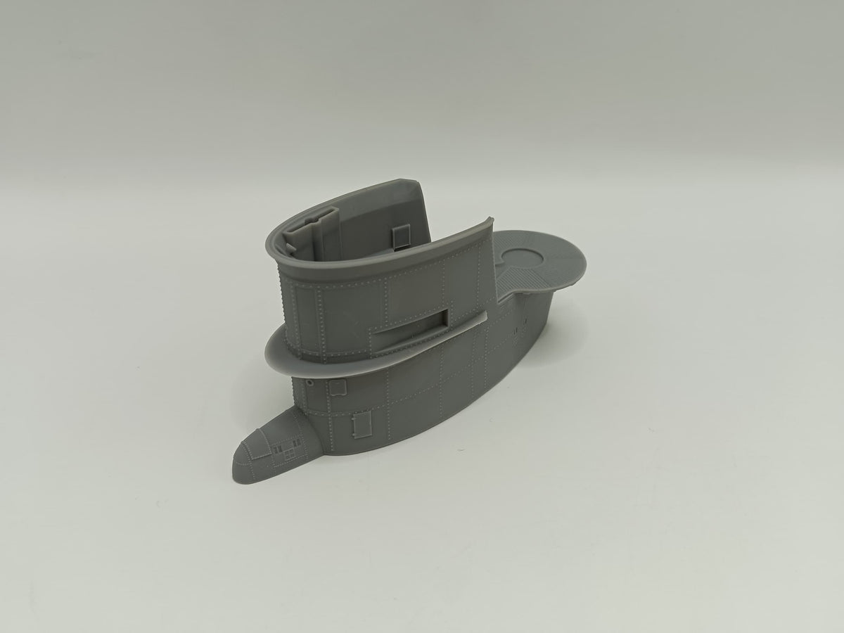 1/60 DKM U-Boot VII/B Conning Tower - distefan 3d print