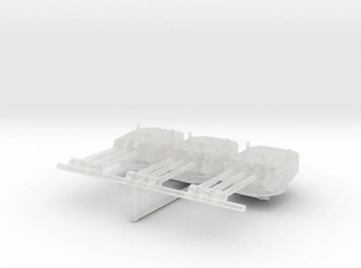 1/600 DKM Cruiser 15cm/60 (5.9") SK C/25 turrets - distefan 3d print
