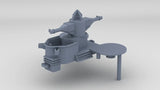1/600 DKM Lutzow Aft Superstructure