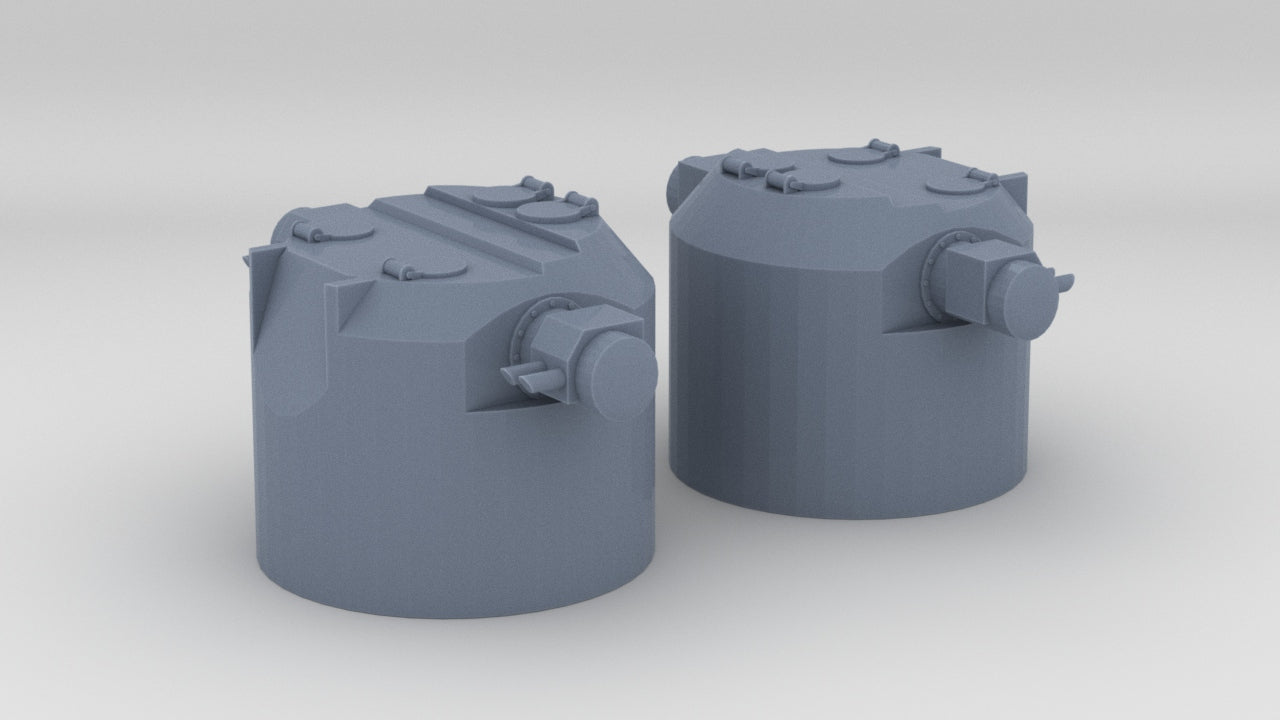 1/600 DKM Lutzow SL-2 Director Set (2pcs) - distefan 3d print
