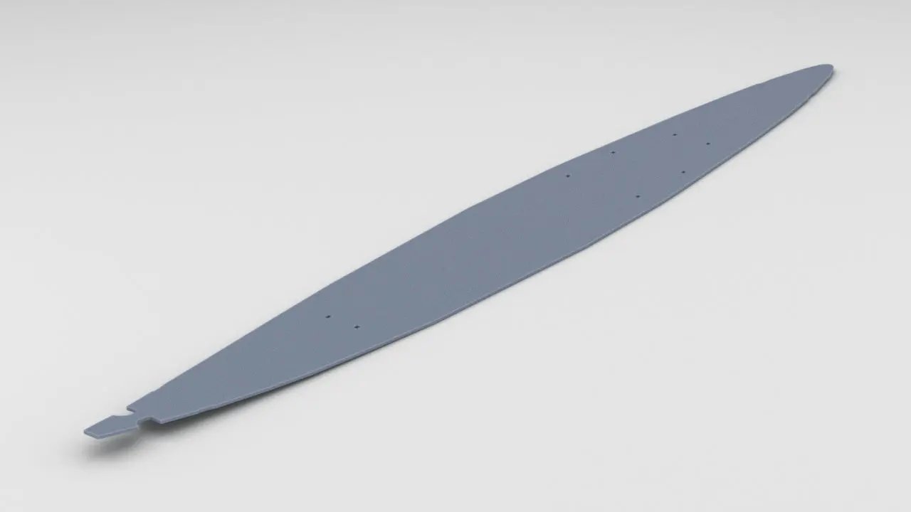 1/600 DKM Scharnhorst Main Deck - distefan 3d print