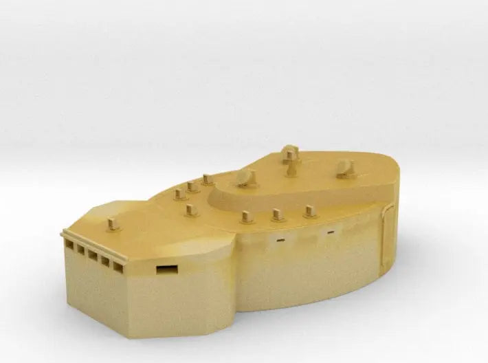 1/600 DKM Scharnhorst-fire control post forward - distefan 3d print