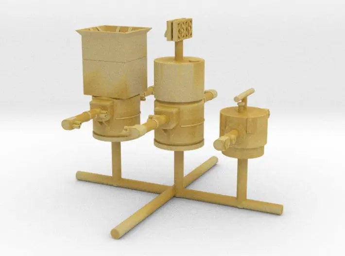 1/600 D|KM Scharnhorst class rangefinders set - distefan 3d print