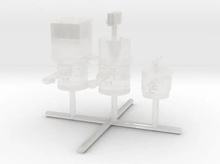 1/600 D|KM Scharnhorst class rangefinders set - distefan 3d print
