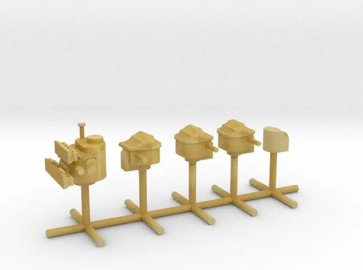 1/600 HMS Exeter 1942 rangefinder set - distefan 3d print