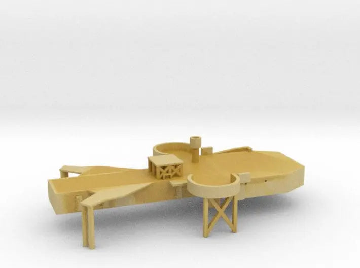 1/600 HMS Exeter aft deck 2 - distefan 3d print