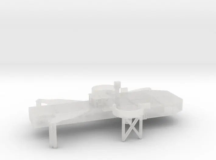1/600 HMS Exeter aft deck 2 - distefan 3d print