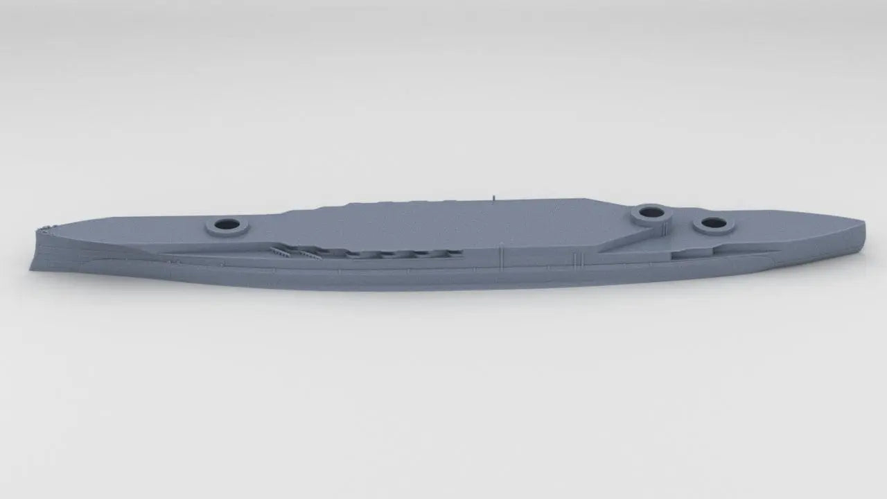 1/600 HMS Warspite Hull Waterline - distefan 3d print