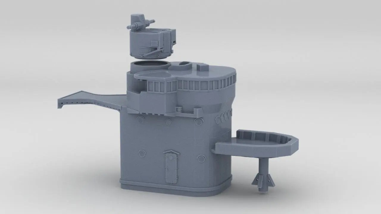 1/600 IJN Kagero Command Bridge - distefan 3d print