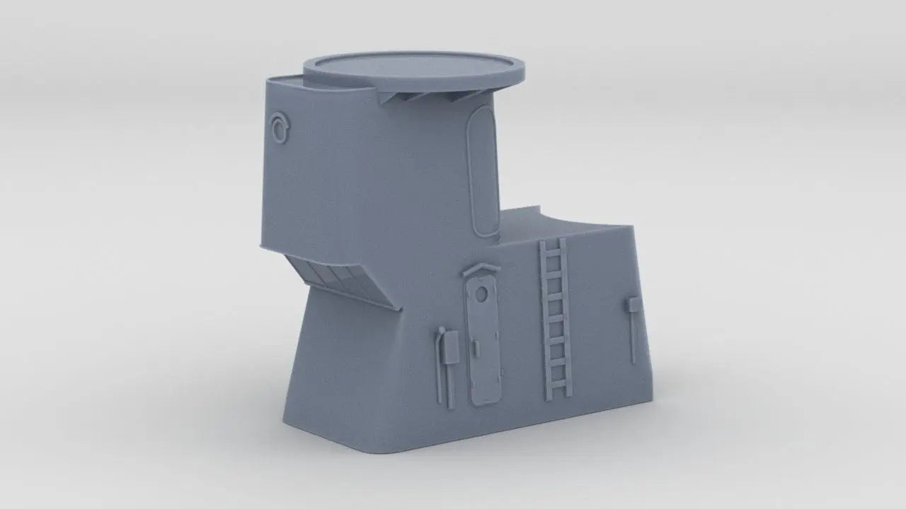 1/600 IJN Kagero Searchlight Bridge - distefan 3d print