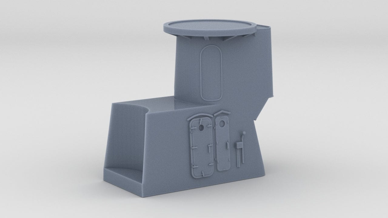 1/600 IJN Kagero Searchlight Bridge - distefan 3d print