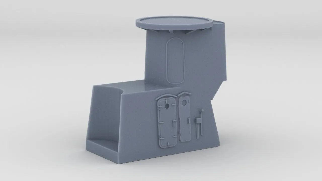 1/600 IJN Kagero Searchlight Bridge - distefan 3d print