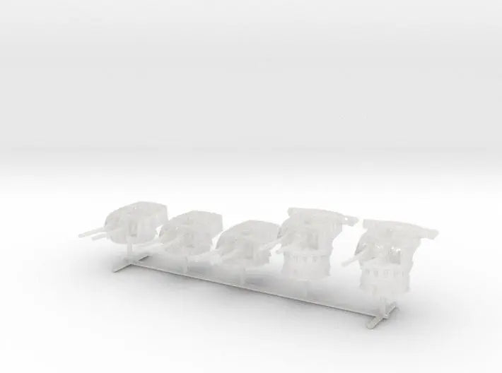 1/600 IJN type 50 year 3 turrets (8-inch) 1944 set