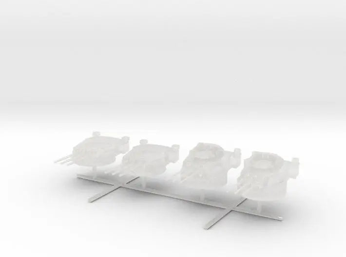 1/600 Italian Roma 152 mm (6 in) turret set - distefan 3d print