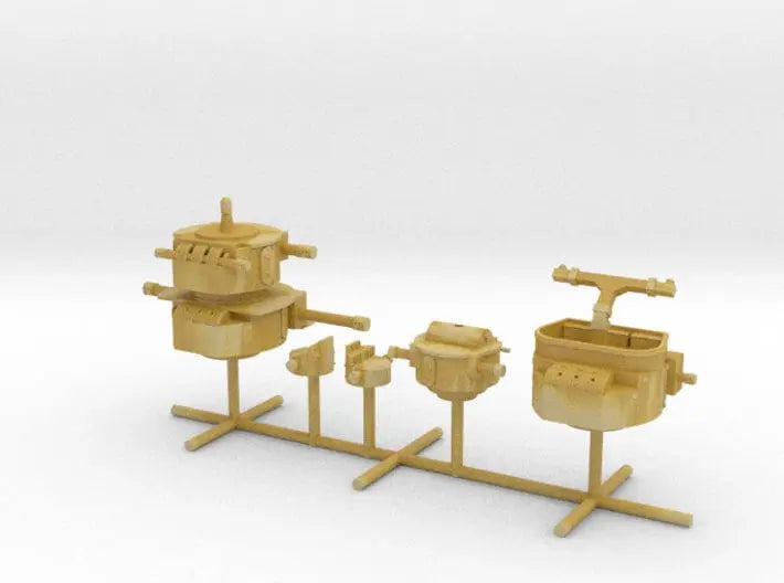 1/600 Richelieu rangefinder set 4pcs - distefan 3d print