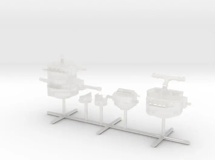 1/600 Richelieu rangefinder set 4pcs - distefan 3d print