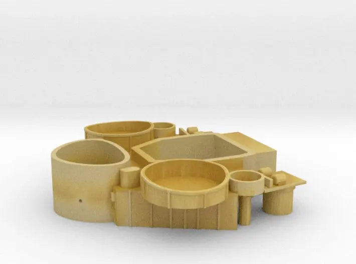 1/600 Richelieu structure forward deck 2 - distefan 3d print