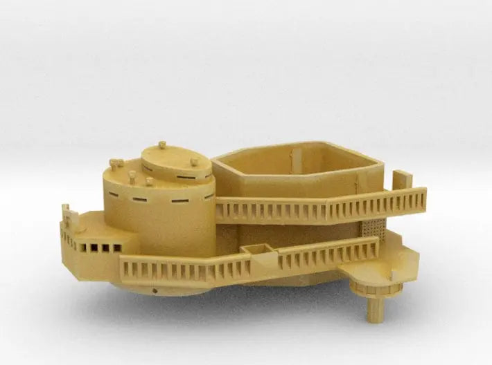 1/600 Richelieu structure forward deck 3 bridge - distefan 3d print