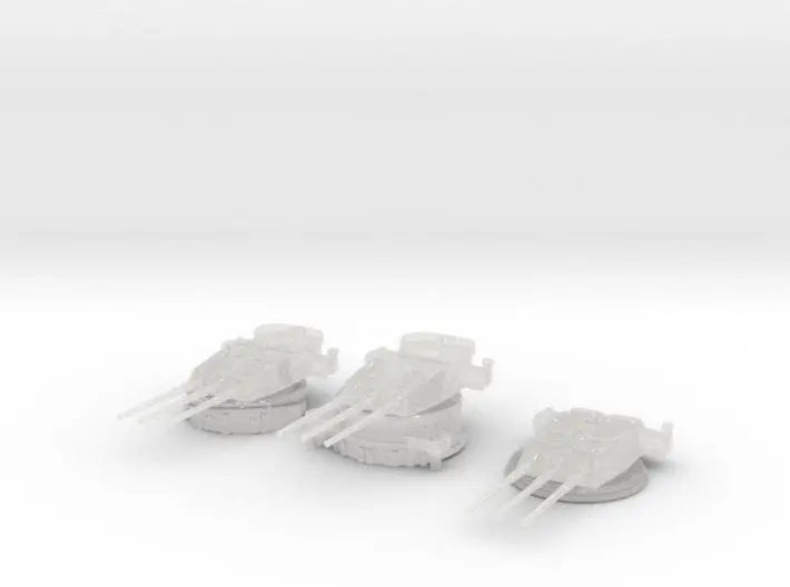 1/600 Roma 381mm/50 triple turret set - distefan 3d print