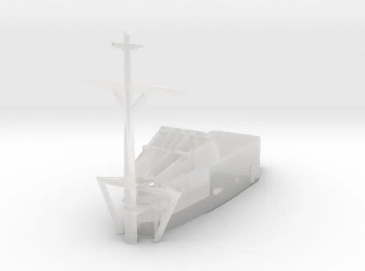 1/600 US South Dakota superstructure deck 6 - distefan 3d print