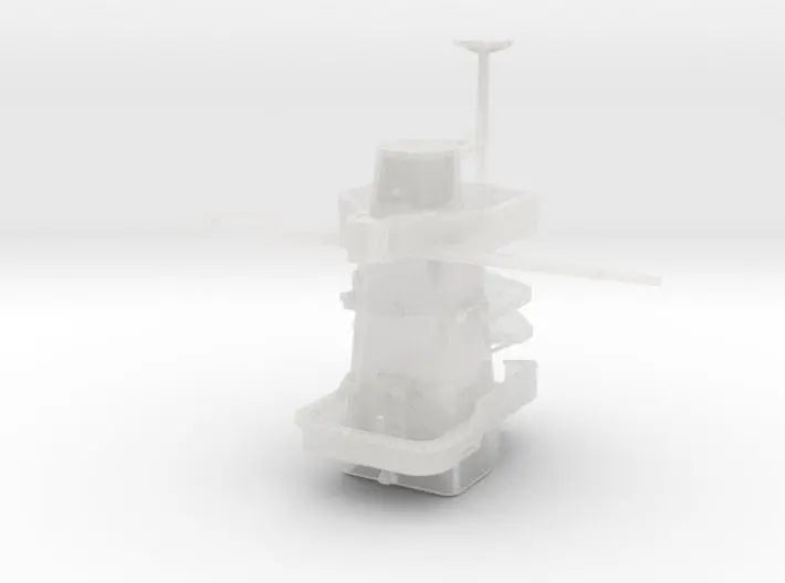 1/600 US South Dakota superstructure deck 7 - distefan 3d print