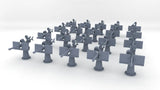 1/600 USN 20mm Oerlikon Mk4 Shielded Set (20pcs)